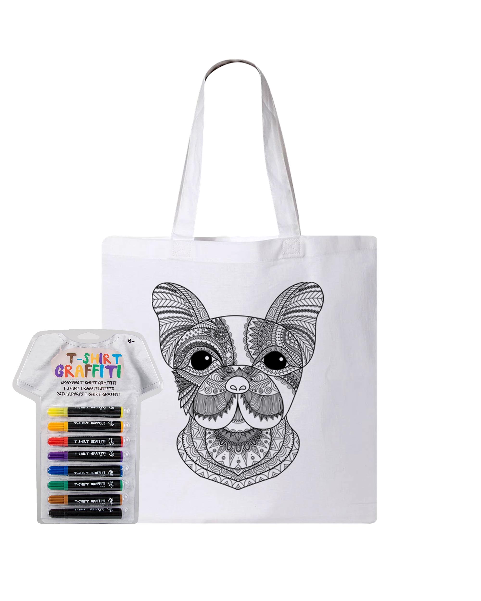 Beginners Crayon and Coloring Book Tote Bag – Aloha Sewing Company